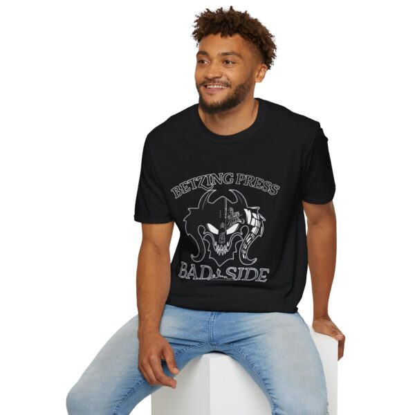 Bad Side Unisex Softstyle T-Shirt - Image 2