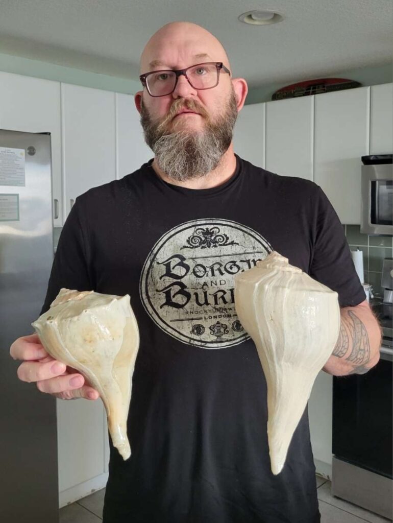 large lightning whelks