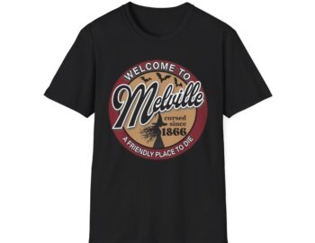 Welcome to Melville T-Shirt — Vintage ‘Cursed Since 1866’ Travel Tee