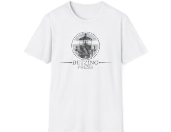 T-Shirt — Betzing Press Graphic Tee (Light House Logo)
